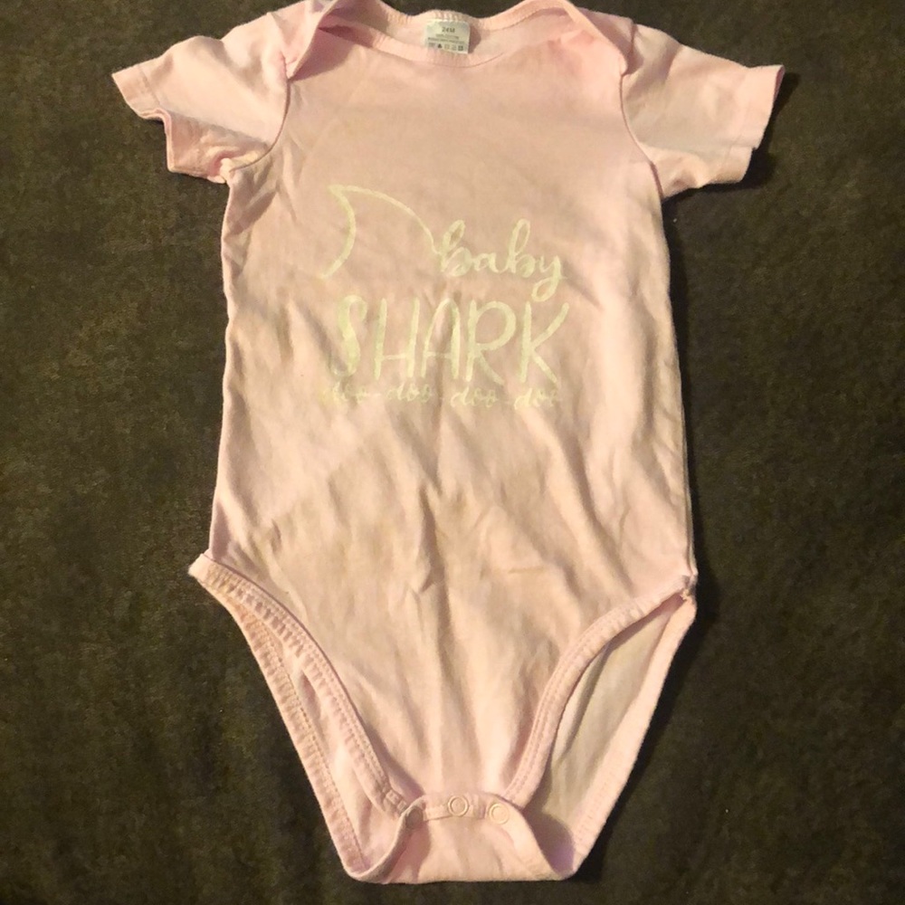 Baby shark onesie